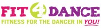 pink lime green and purple logo for Fit4Dance